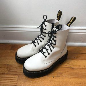 Dr. Martens Jadon Smooth Leather Platform Boots
